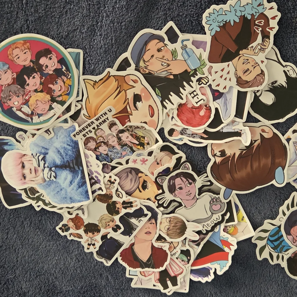 Colorful Character Stickers - Picture 1 of 5